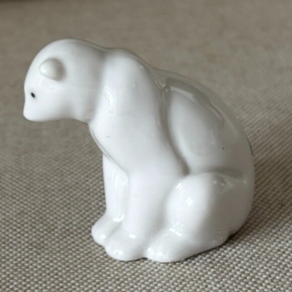 Lladro Polar Bear Figurine Hand Made in Spain Vintage - Picture 2 of 4